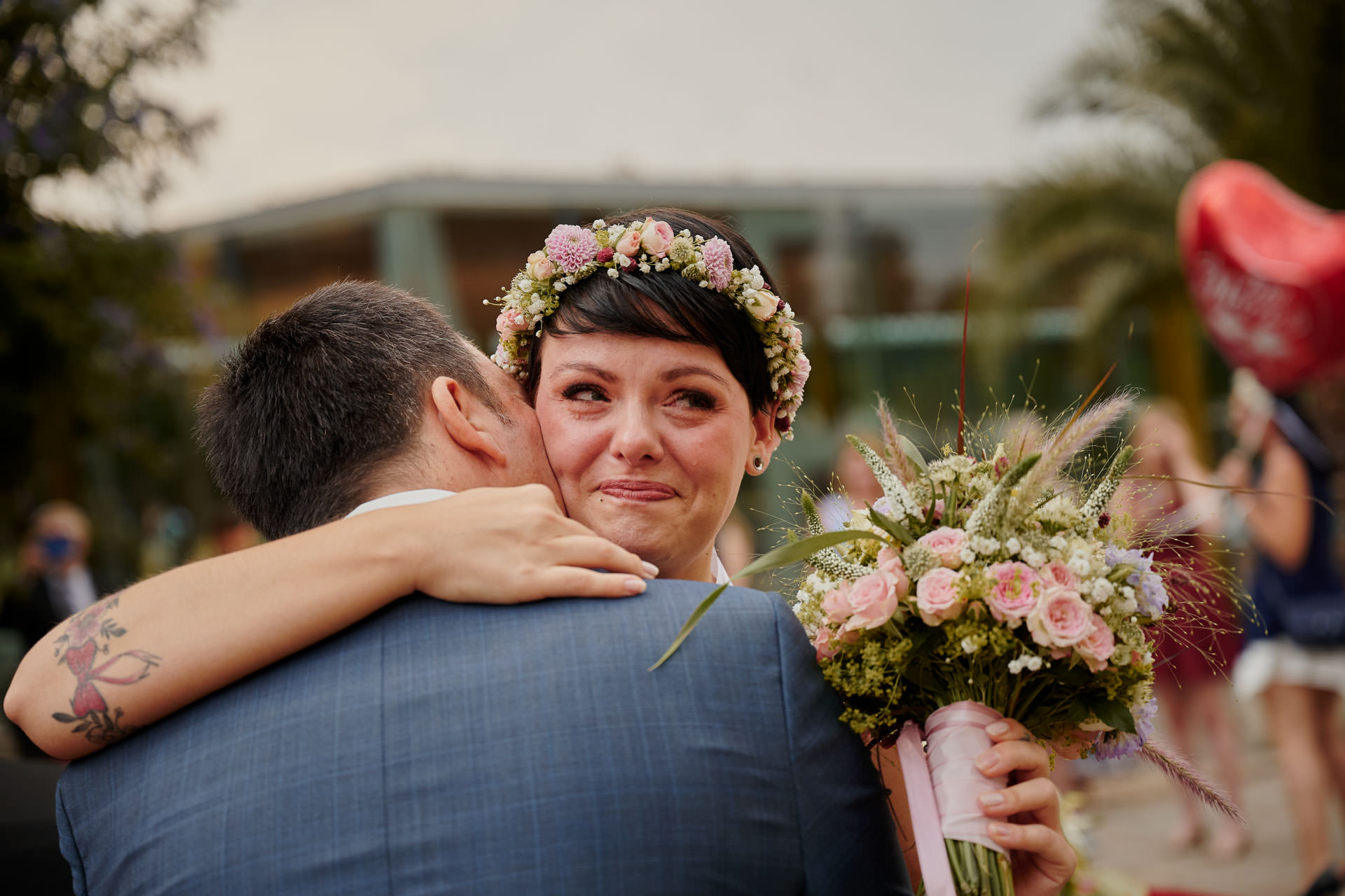 Standesamtliche Hochzeit in den Herrenhäuser Gärten. Hochzeitsfotograf Niclas Grüning