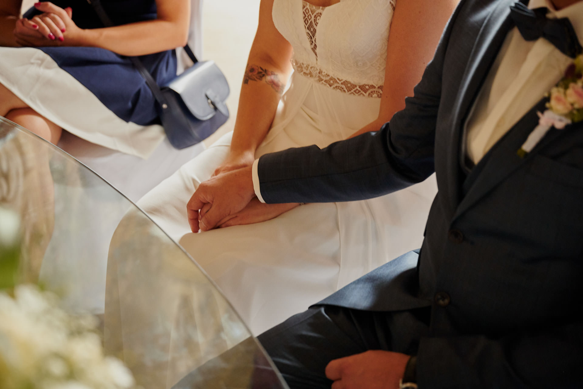 Standesamtliche Hochzeit in den Herrenhäuser Gärten. Hochzeitsfotograf Niclas Grüning