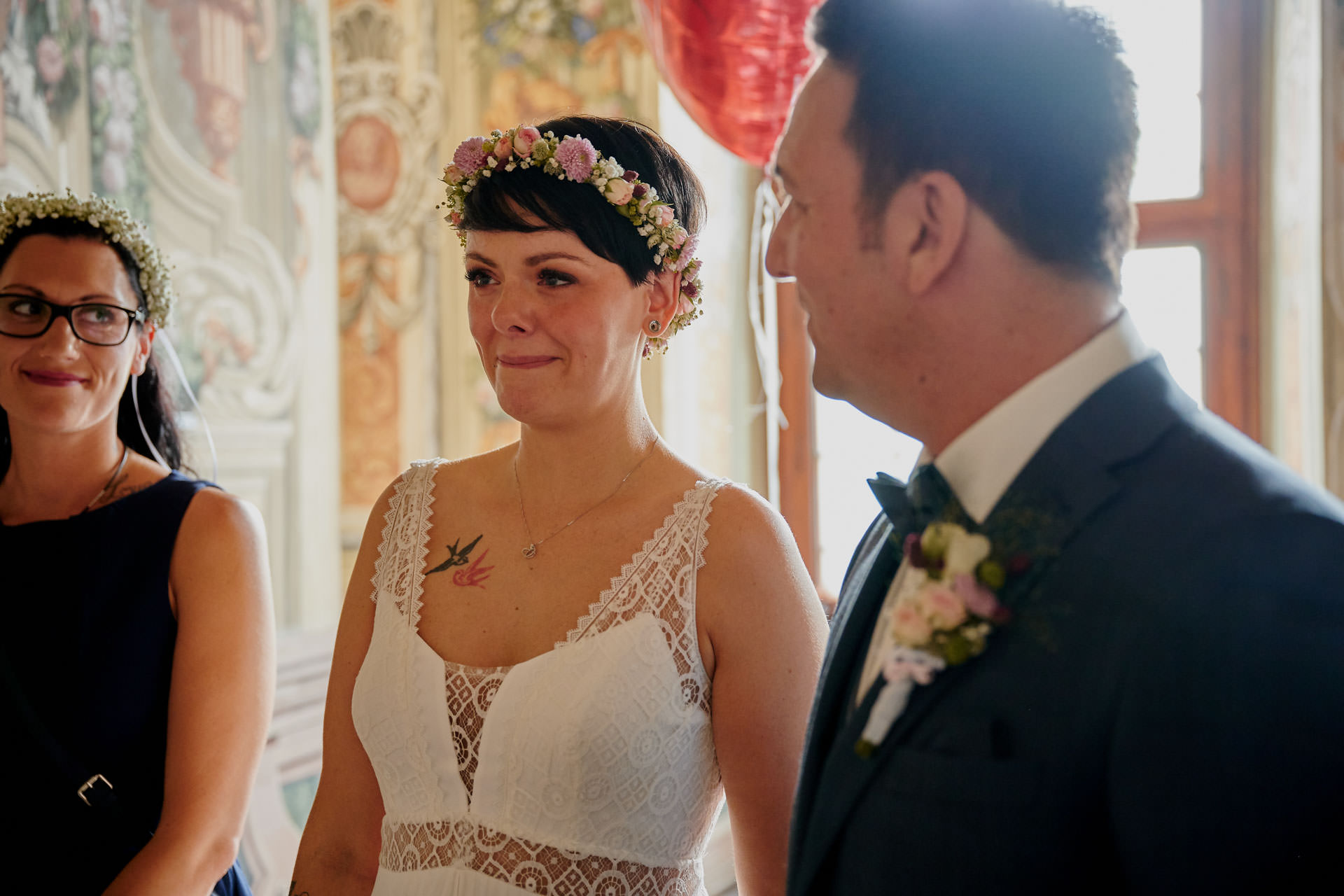 Standesamtliche Hochzeit in den Herrenhäuser Gärten. Hochzeitsfotograf Niclas Grüning