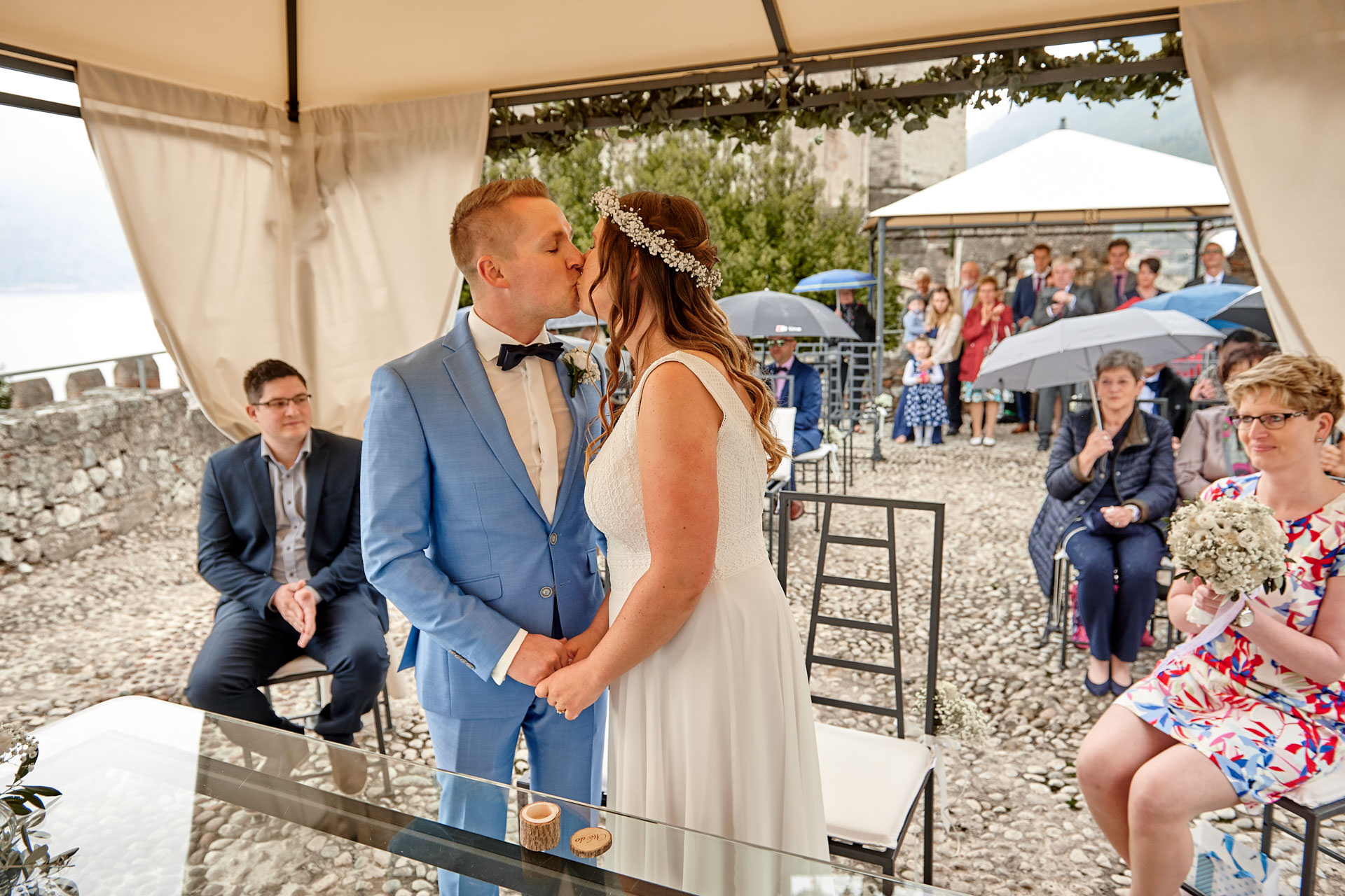 Hochzeit am Gardasee Malcesine Italien. Hochzeitsfotograf & Hochzeitsvideograf Niclas Grüning