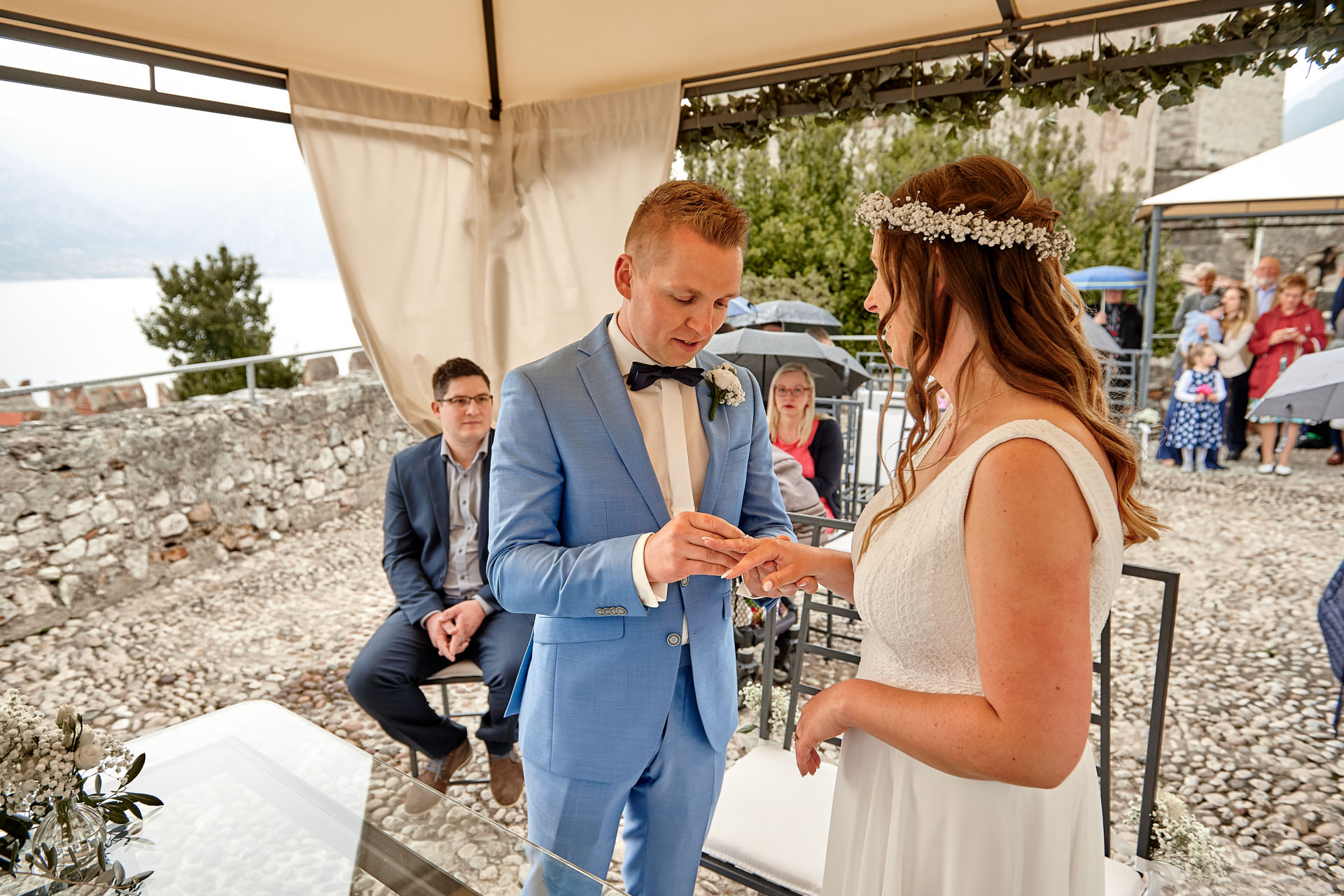 Hochzeit am Gardasee Malcesine Italien. Hochzeitsfotograf & Hochzeitsvideograf Niclas Grüning