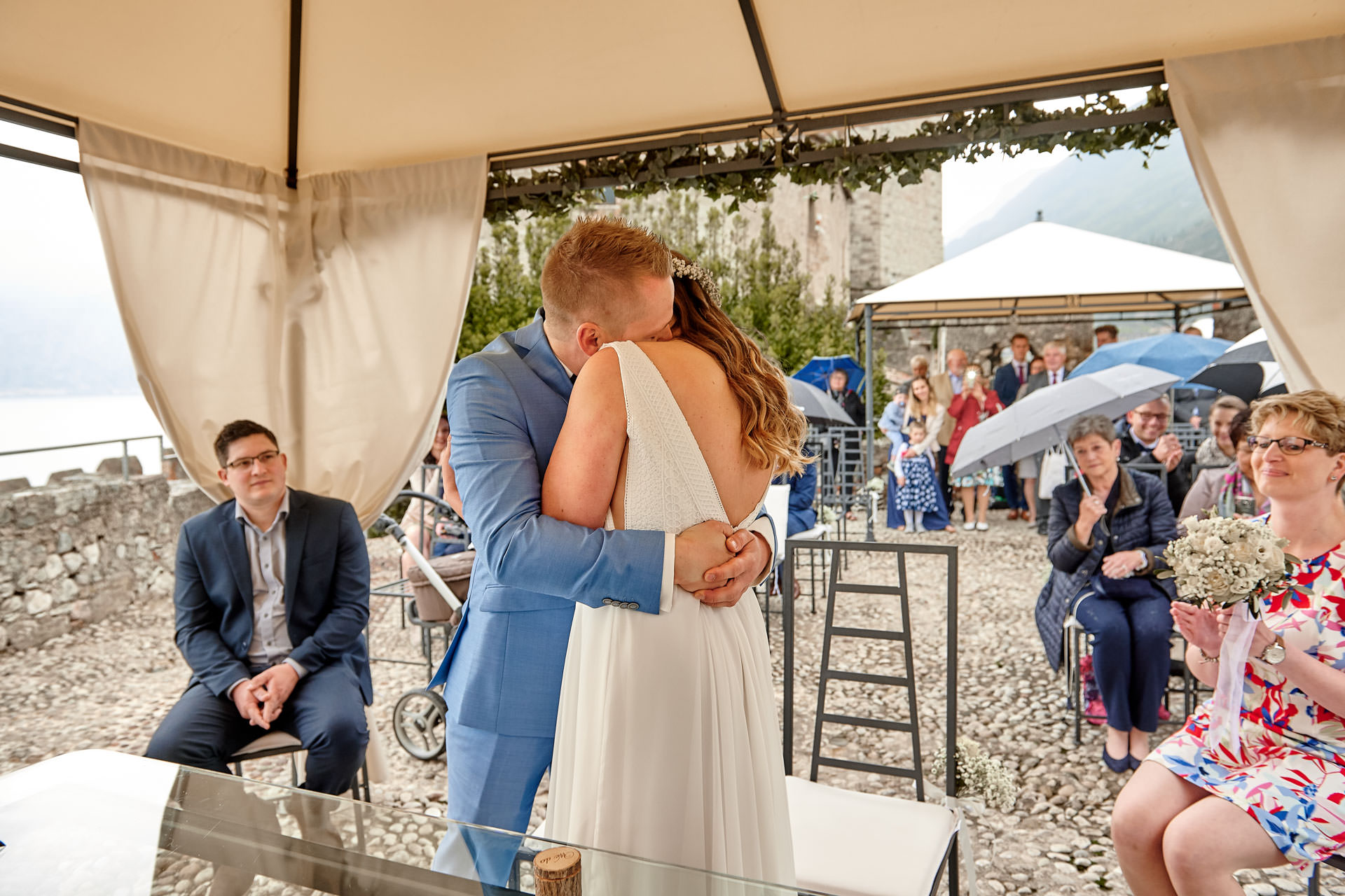 Hochzeit am Gardasee Malcesine Italien. Hochzeitsfotograf & Hochzeitsvideograf Niclas Grüning