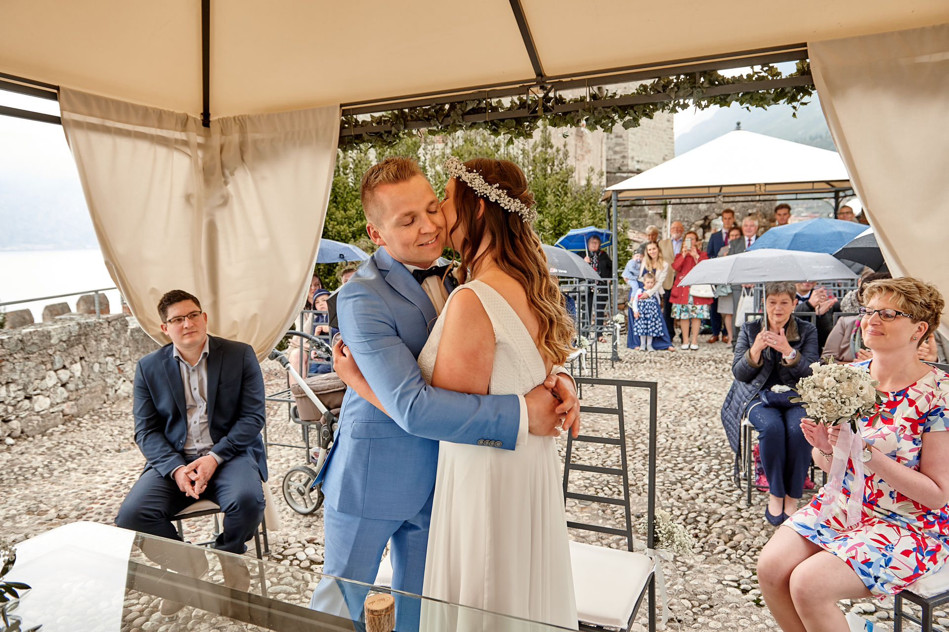 Hochzeit am Gardasee Malcesine Italien. Hochzeitsfotograf & Hochzeitsvideograf Niclas Grüning