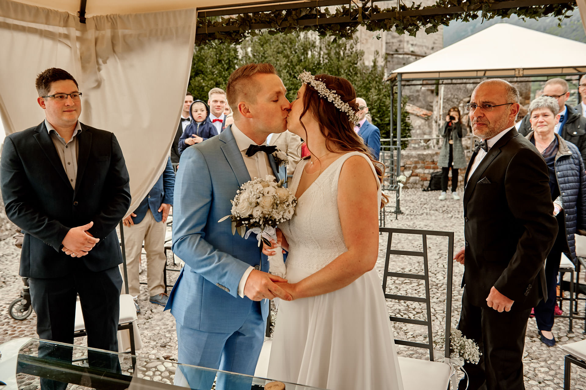 Hochzeit am Gardasee Malcesine Italien. Hochzeitsfotograf & Hochzeitsvideograf Niclas Grüning