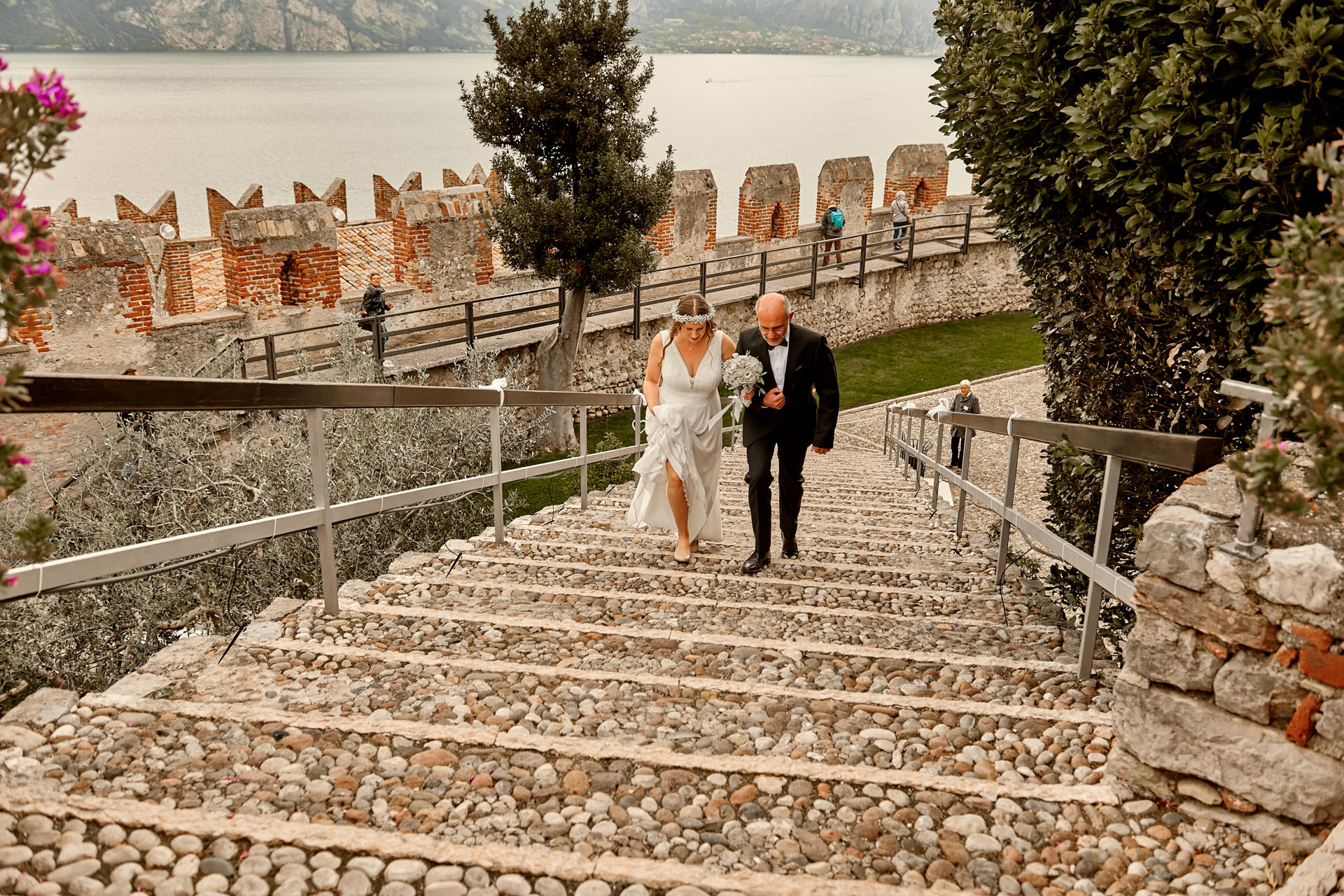 Hochzeit am Gardasee Malcesine Italien. Hochzeitsfotograf & Hochzeitsvideograf Niclas Grüning