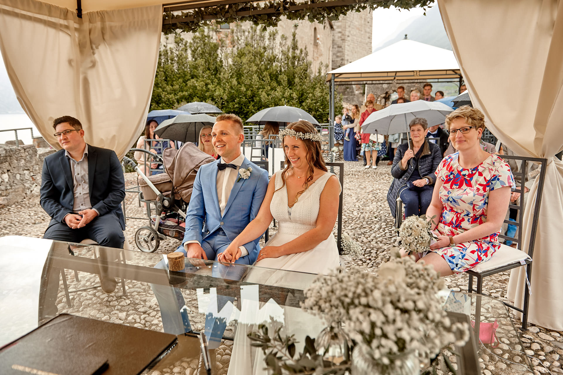 Hochzeit am Gardasee Malcesine Italien. Hochzeitsfotograf & Hochzeitsvideograf Niclas Grüning