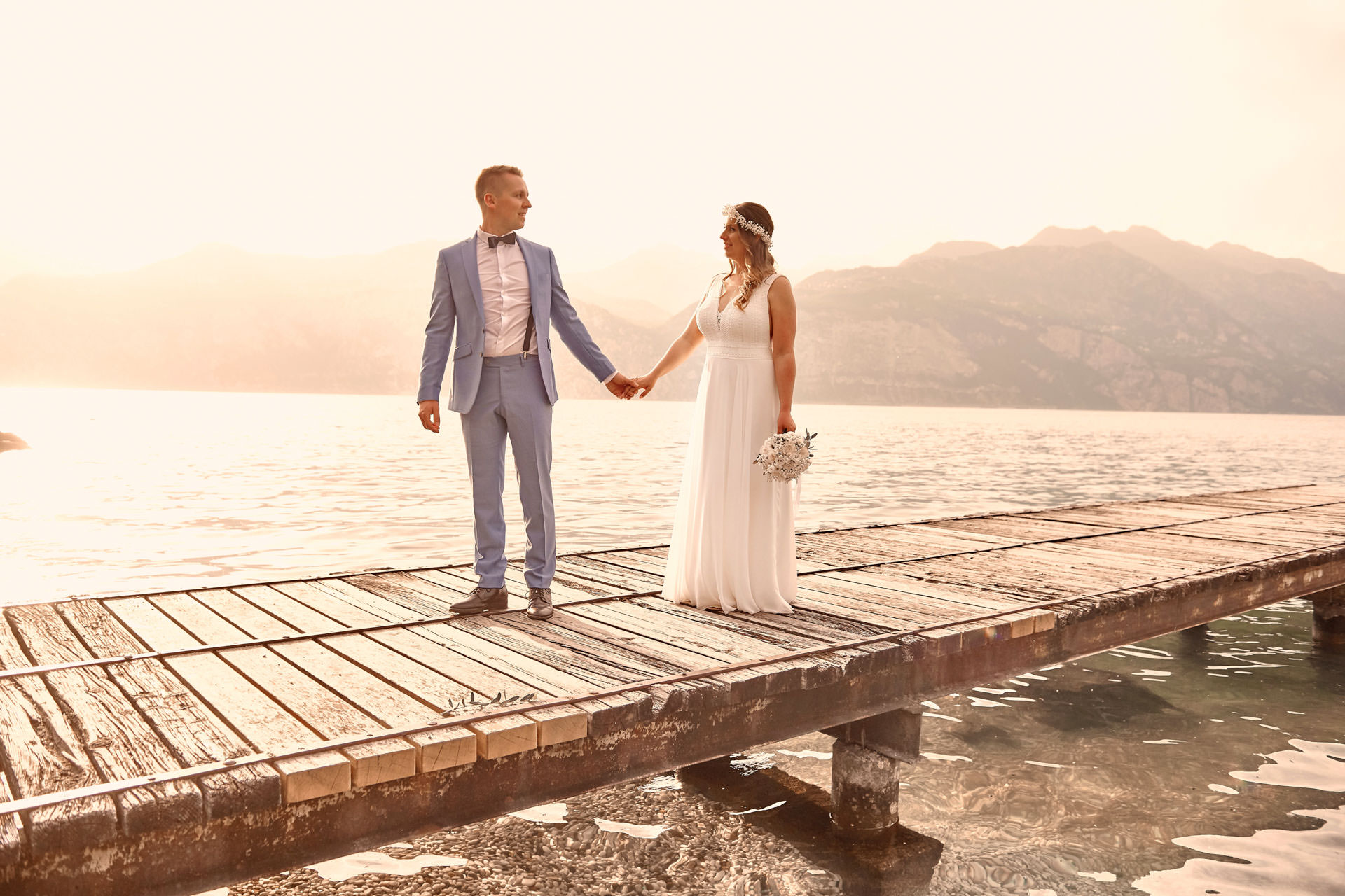 Hochzeit am Gardasee Malcesine Italien. Hochzeitsfotograf & Hochzeitsvideograf Niclas Grüning