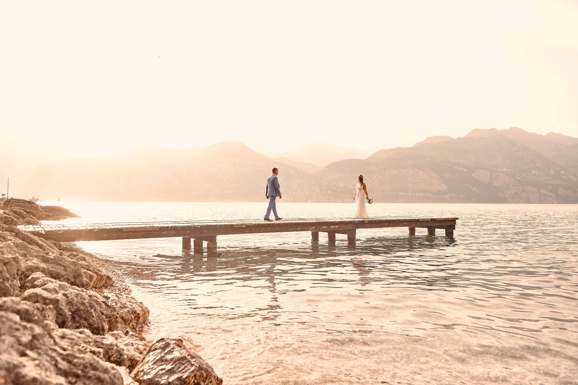 Hochzeit am Gardasee Malcesine Italien. Hochzeitsfotograf & Hochzeitsvideograf Niclas Grüning