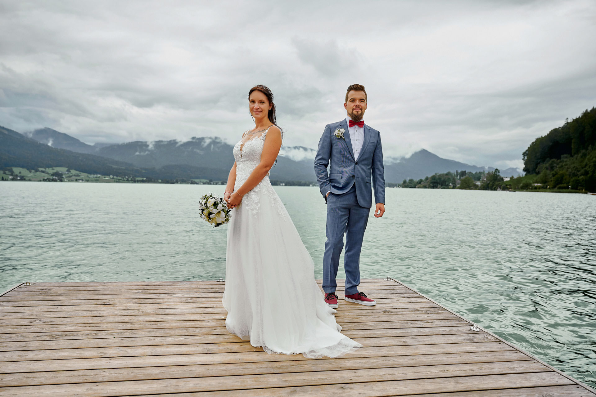 Hochzeit am Wolfgangsee in Österreich. Hochzeitsfotograf für Tirol und Alpen. Niclas Grüning