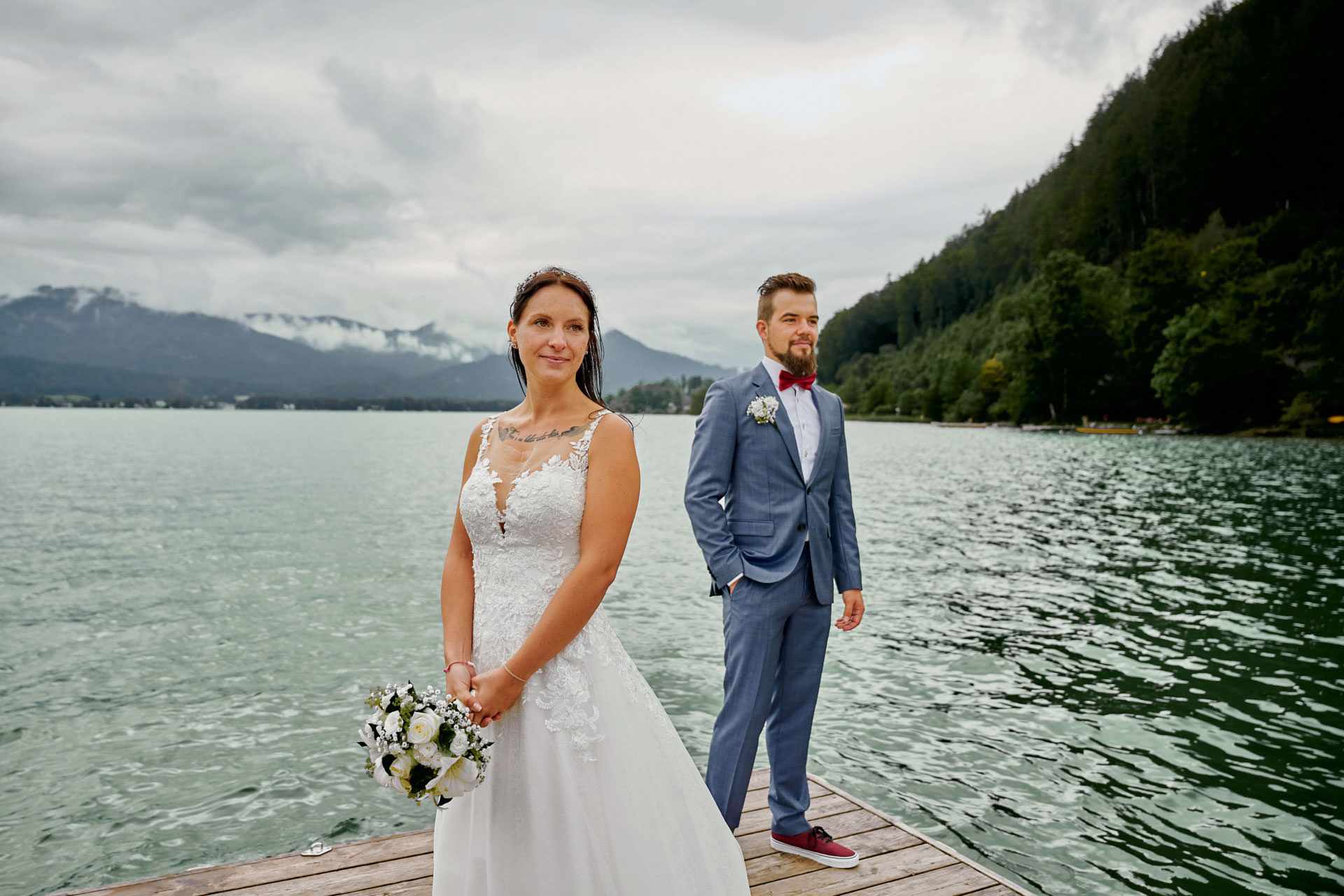 Hochzeit am Wolfgangsee in Österreich. Hochzeitsfotograf für Tirol und Alpen. Niclas Grüning