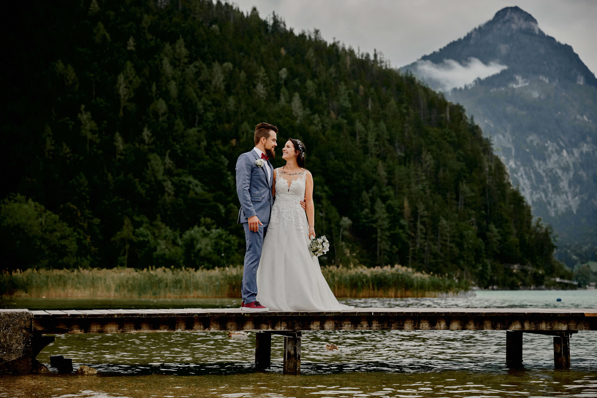 Hochzeit am Wolfgangsee in Österreich. Hochzeitsfotograf für Tirol und Alpen. Niclas Grüning