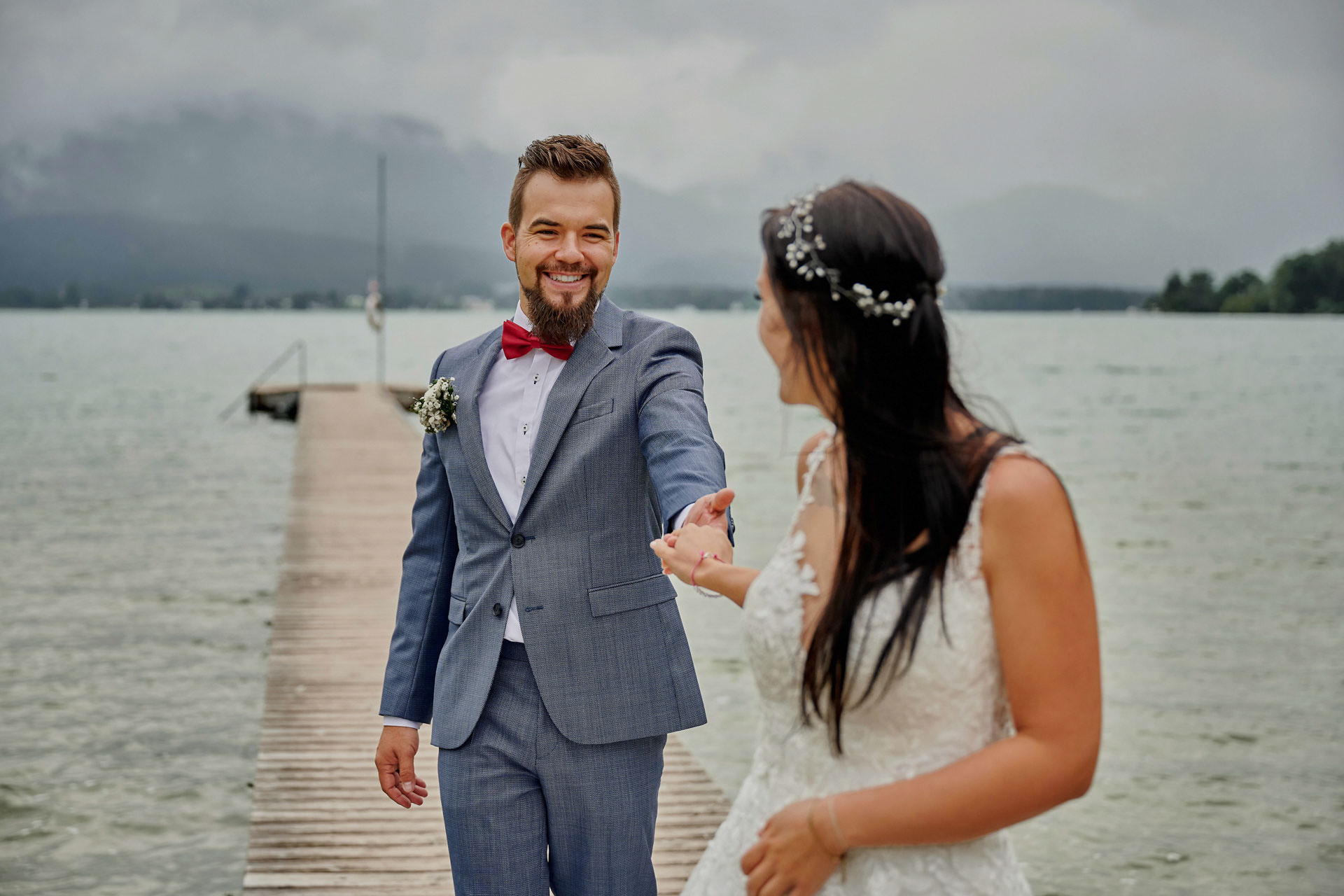 Hochzeit am Wolfgangsee in Österreich. Hochzeitsfotograf für Tirol und Alpen. Niclas Grüning