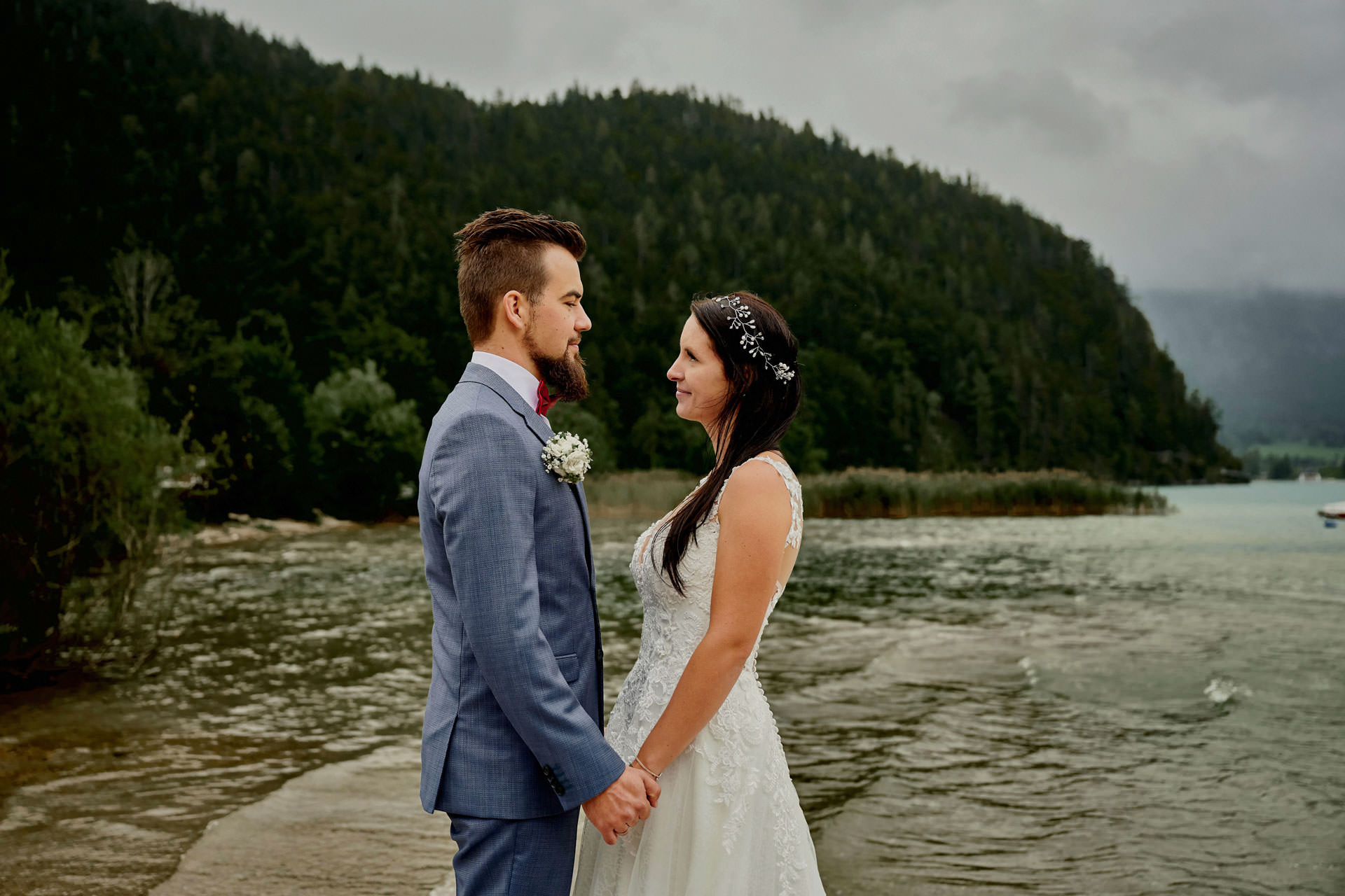 Hochzeit am Wolfgangsee in Österreich. Hochzeitsfotograf für Tirol und Alpen. Niclas Grüning