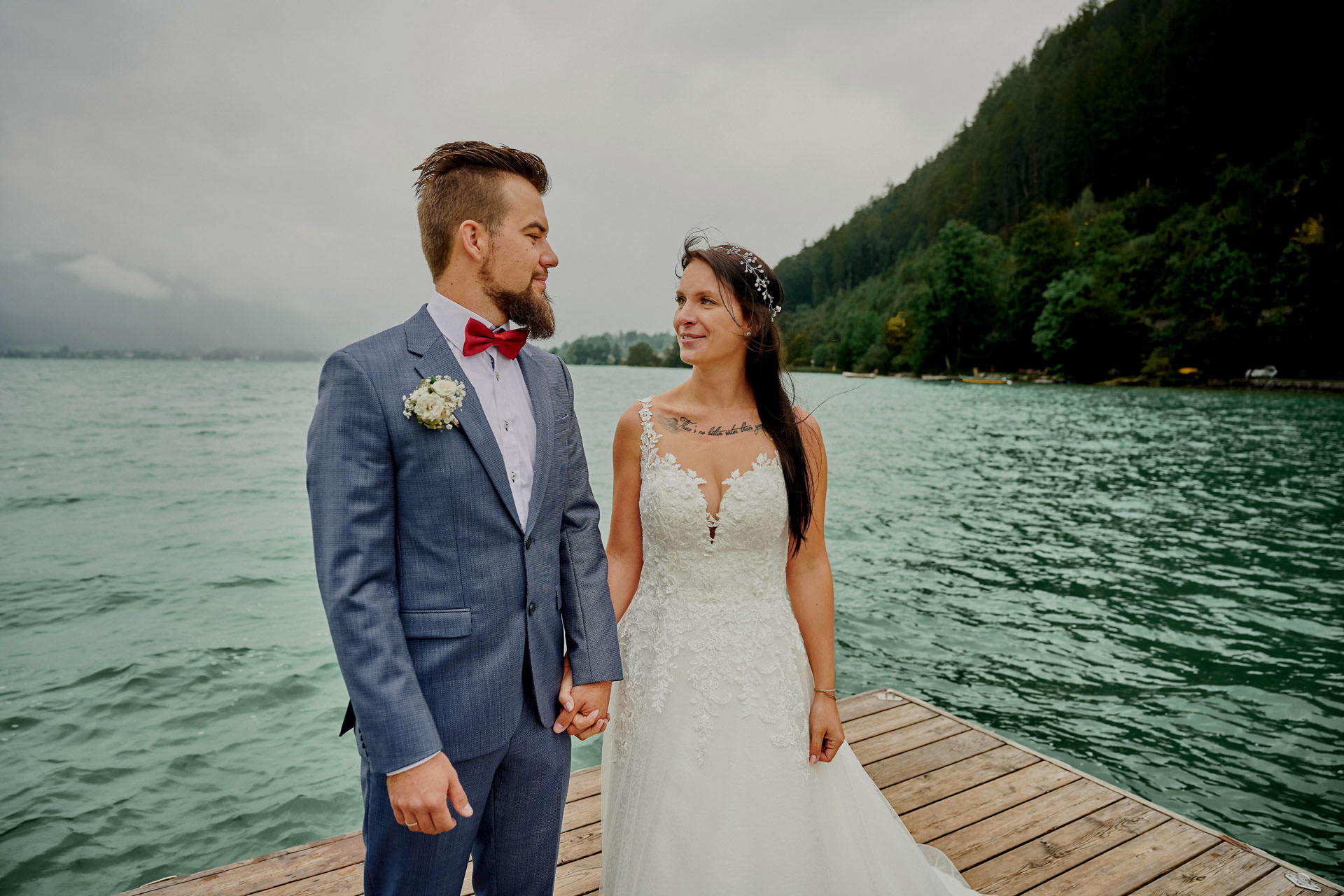 Hochzeit am Wolfgangsee in Österreich. Hochzeitsfotograf für Tirol und Alpen. Niclas Grüning