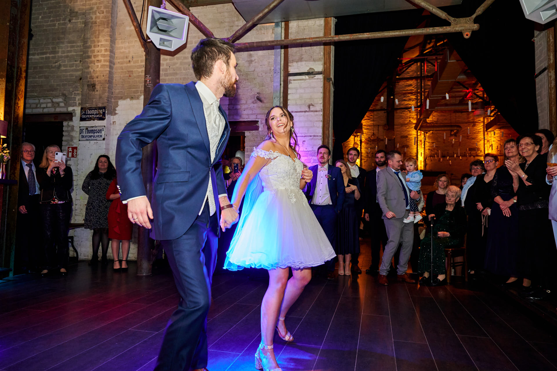 Hochzeitsfotograf für Seifenblasenfabrik Düsseldorf Dr. Thompson´s