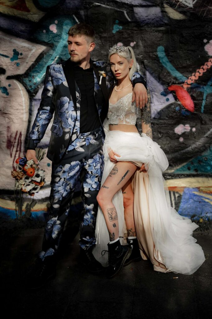 Tattoo Hochzeit. Inked couple. Hochzeitsfotograf