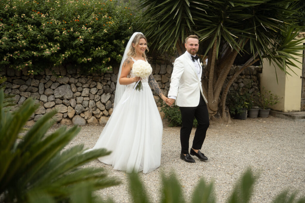 Mallorca Hochzeit. Destination Wedding Mallorca. Echte Hochzeitsbilder.
