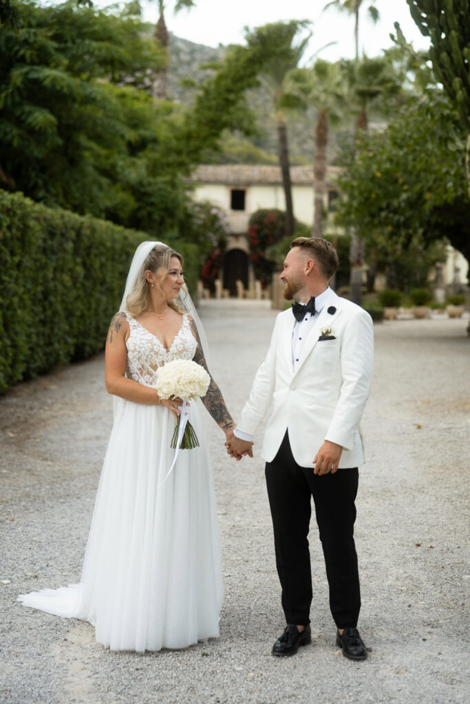 Mallorca Hochzeit. Destination Wedding Mallorca. Echte Hochzeitsbilder.